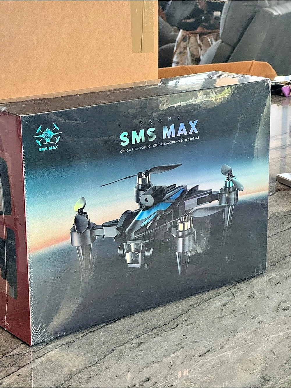 SMS MAX Series-K Professional Drone Black & Red
